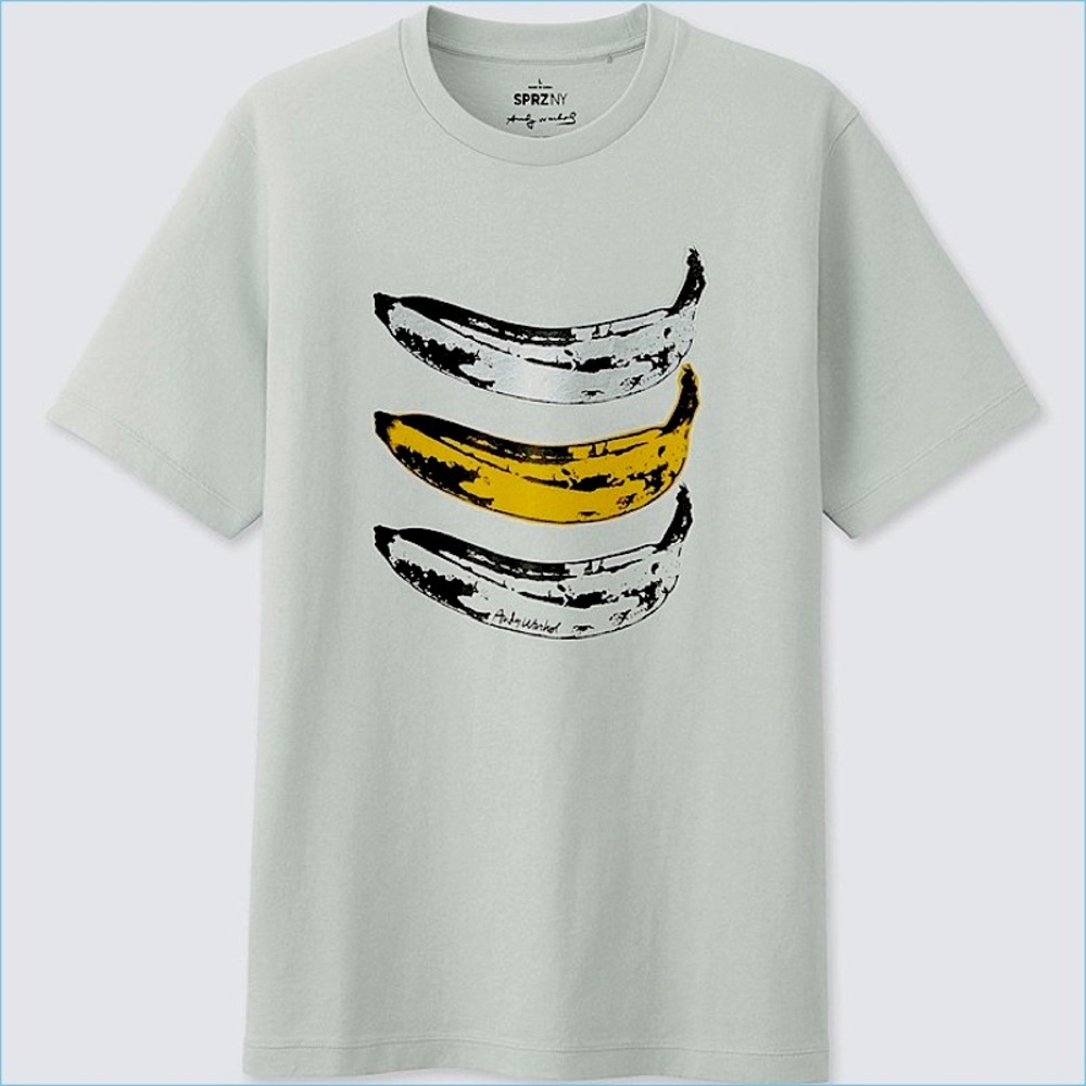 Uniqlo x Andy Warhol Banana Graphic T Shirt